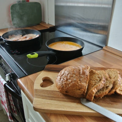 Induction hob (breakfast not included..!)